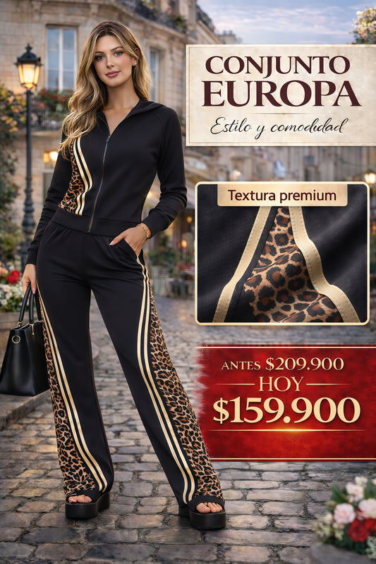 CONJUNTO EUROPA: Elegancia y comodidad